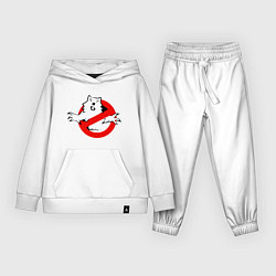 Костюм хлопковый детский Без бобра сплав, цвет: белый