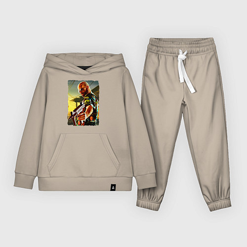 Детский костюм Max Payne / Миндальный – фото 1