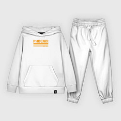 Костюм хлопковый детский USA Phoenix Suns, цвет: белый