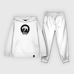 Детский костюм Черный медведь в круге