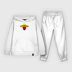 Костюм хлопковый детский Мексиканский человек-паук, цвет: белый