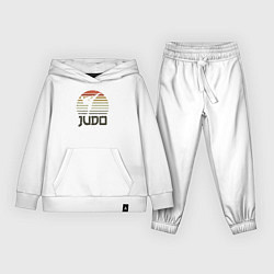 Костюм хлопковый детский Judo fighter, цвет: белый