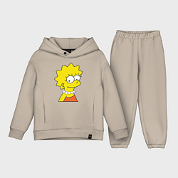 Детский костюм оверсайз Lisa Simpson