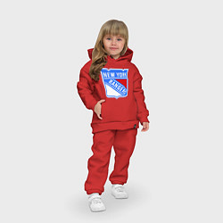 Детский костюм оверсайз New York Rangers, цвет: красный — фото 2
