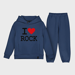 Детский костюм оверсайз I love Rock