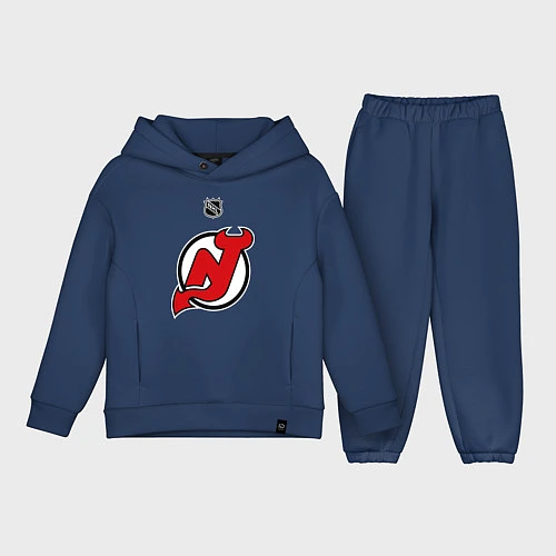 Детский костюм оверсайз New Jersey Devils: Kovalchuk 17 / Тёмно-синий – фото 1
