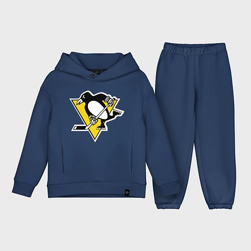 Детский костюм оверсайз Pittsburgh Penguins / Тёмно-синий – фото 1