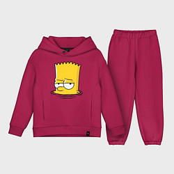 Детский костюм оверсайз Bart drowns, цвет: маджента