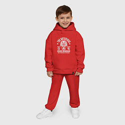 Детский костюм оверсайз Dublin Boxing Academy, цвет: красный — фото 2
