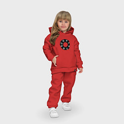 Детский костюм оверсайз Juventus - New Collections 2022, цвет: красный — фото 2