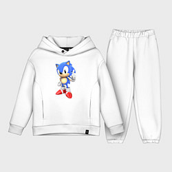 Детский костюм оверсайз Classic Sonic, цвет: белый