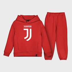 Детский костюм оверсайз FC Juventus, цвет: красный