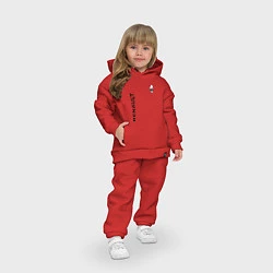 Детский костюм оверсайз Renault Style, цвет: красный — фото 2