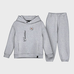 Детский костюм оверсайз Cadillac, цвет: меланж