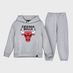 Детский костюм оверсайз Chicago Bulls, цвет: меланж