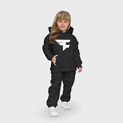 Детский костюм оверсайз FAZE Symbol, цвет: черный — фото 2