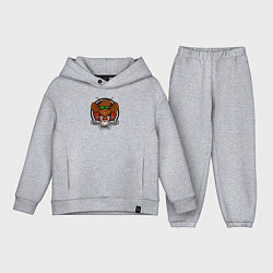 Детский костюм оверсайз Biker Mice from Mars Throttle, цвет: меланж