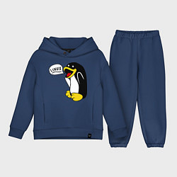 Детский костюм оверсайз Пингвин: Linux