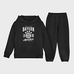 Детский костюм оверсайз Bayern Munchen 1900, цвет: черный