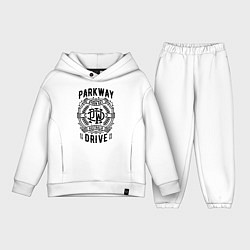 Детский костюм оверсайз Parkway Drive: Australia, цвет: белый