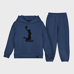 Детский костюм оверсайз Jordan Basketball, цвет: тёмно-синий