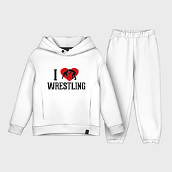 Детский костюм оверсайз I love wrestling