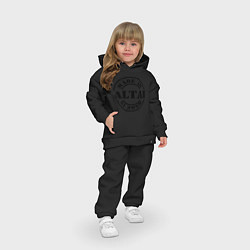 Детский костюм оверсайз Made in Altai, цвет: черный — фото 2
