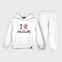 Детский костюм оверсайз I love anime