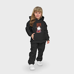 Детский костюм оверсайз New Year - new style!, цвет: черный — фото 2