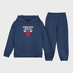 Детский костюм оверсайз CHICAGO BULLS, цвет: тёмно-синий