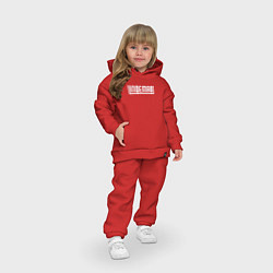 Детский костюм оверсайз LINDEMANN НА СПИНЕ, цвет: красный — фото 2