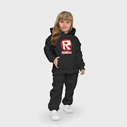 Детский костюм оверсайз ROBLOX, цвет: черный — фото 2