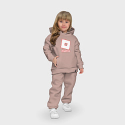 Детский костюм оверсайз ROBLOX, цвет: пыльно-розовый — фото 2