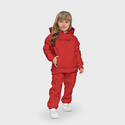 Детский костюм оверсайз NILETTO, цвет: красный — фото 2