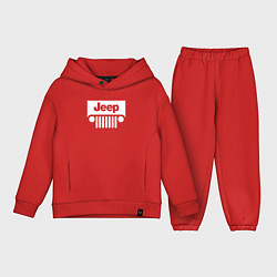 Детский костюм оверсайз Jeep, цвет: красный