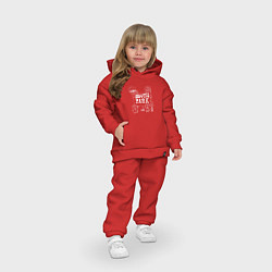 Детский костюм оверсайз ЮЖНЫЙ ПАРК, цвет: красный — фото 2