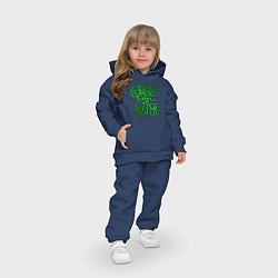 Детский костюм оверсайз GTA Tag GROVE, цвет: тёмно-синий — фото 2