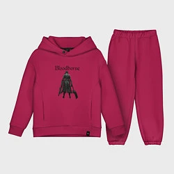 Детский костюм оверсайз Bloodborne, цвет: маджента
