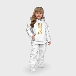 Детский костюм оверсайз JUVENTUS, цвет: белый — фото 2