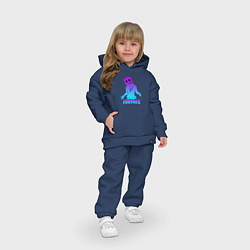 Детский костюм оверсайз FORTNITE x MARSHMELLO, цвет: тёмно-синий — фото 2