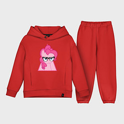 Детский костюм оверсайз Pinky Pie hipster, цвет: красный