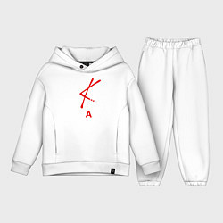 Детский костюм оверсайз STRAY KIDS, цвет: белый