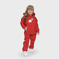 Детский костюм оверсайз Чык-Чырык Мем, цвет: красный — фото 2