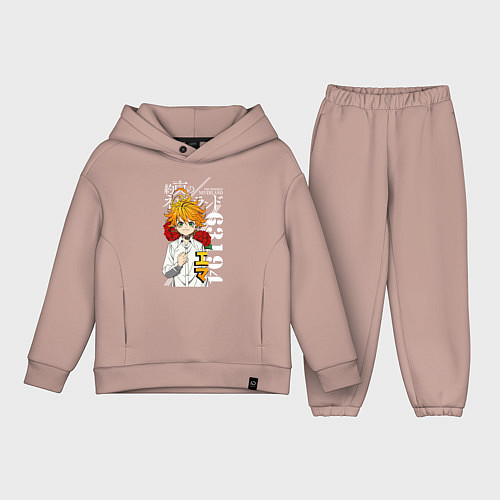 Детский костюм оверсайз Обещанный Неверленд, Эмма / Пыльно-розовый – фото 1