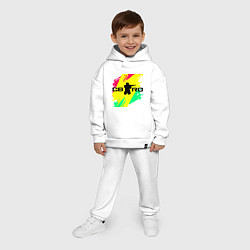 Детский костюм оверсайз COUNTER BLOX ROBLOX, цвет: белый — фото 2
