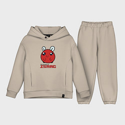 Детский костюм оверсайз The binding of isaac Monsters, цвет: миндальный