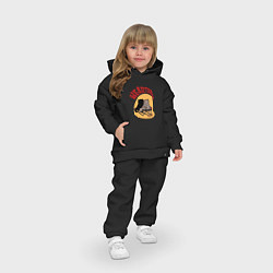 Детский костюм оверсайз Хартбрейкер, цвет: черный — фото 2