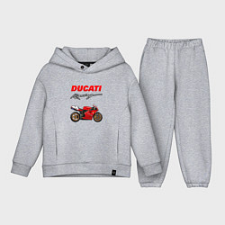 Детский костюм оверсайз DUCATI ДУКАТИ MOTOSPORT