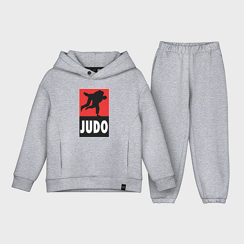 Детский костюм оверсайз Judo / Меланж – фото 1