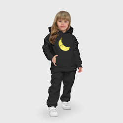 Детский костюм оверсайз Веселый банан, цвет: черный — фото 2